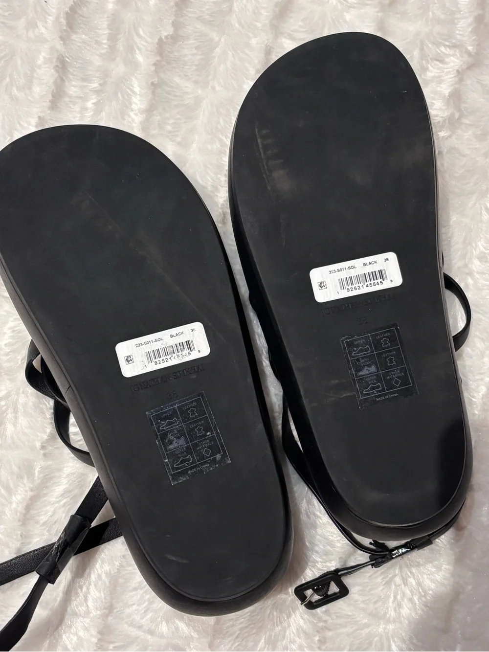 Jonathan Simkhai Leather Slingback Sandals 38
